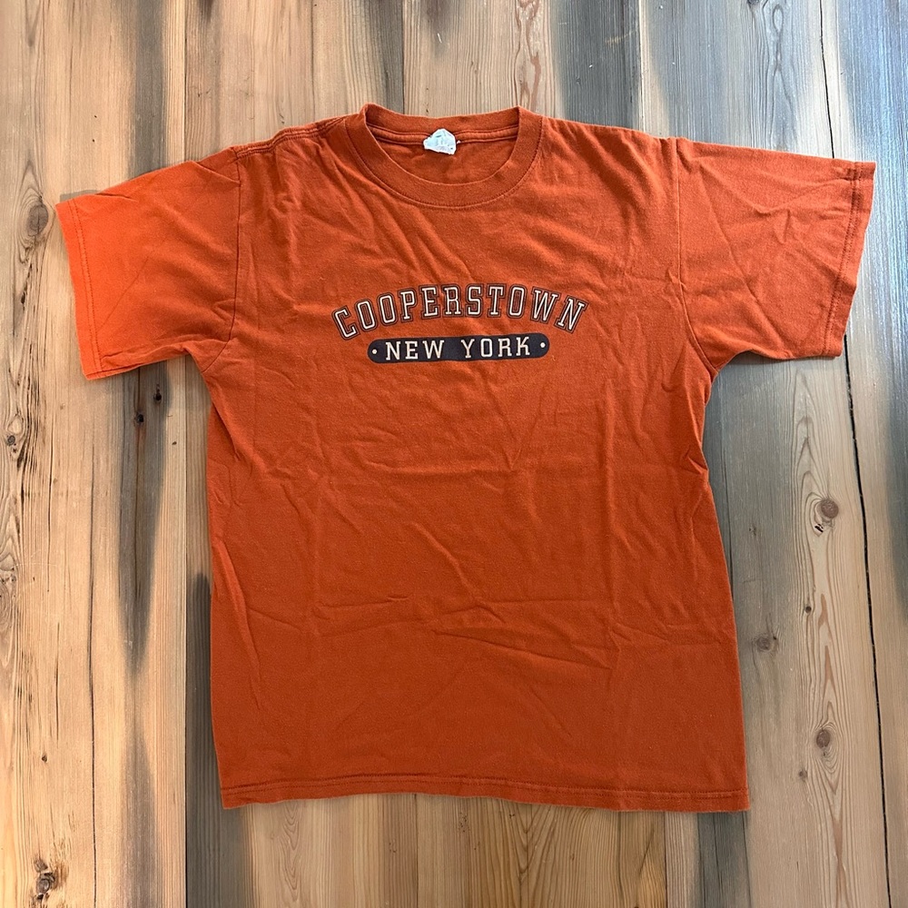 Cooperstown Burnt Orange T-Shirt